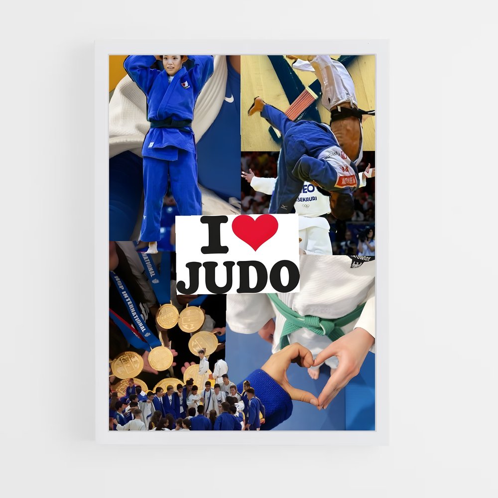 Poster Olympics de judo (vue 3)